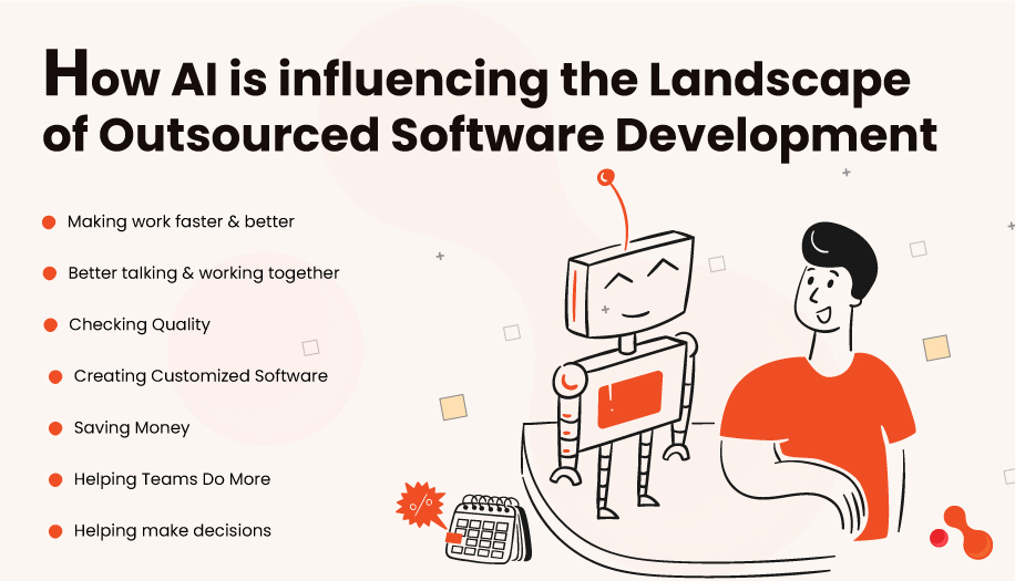 How AI is influencing the Landscape of Outsourced Software Development