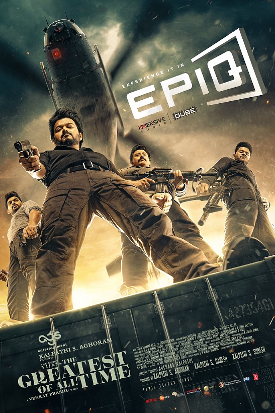 Thalaphy Vijay's GOAT EPIQ Poster