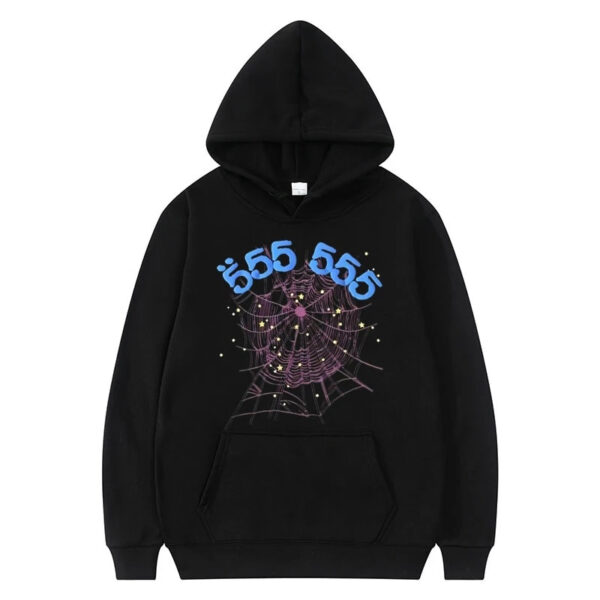 555 Spider Hoodie available at 555 Hoodie Store, limited supply!