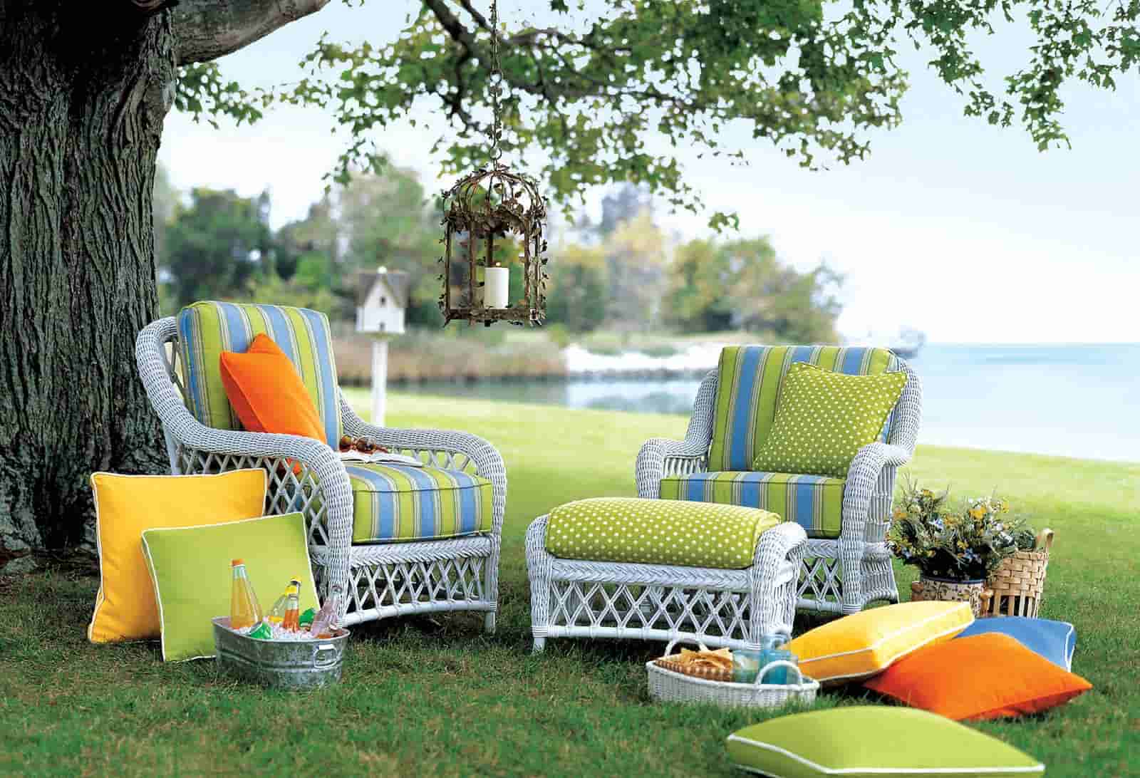 Outdoor Furniture Elegance Enhance Your Garden with Sunbrella Fabric