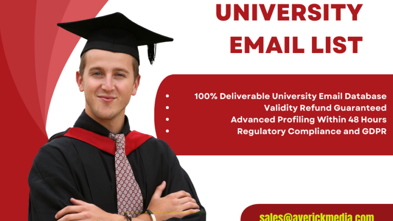 University Email Lists Demystified: Strategies for Success