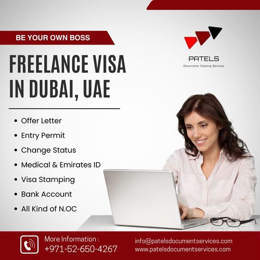 2years Dubai Freelance Visa @low cost Work anywhere at anytime