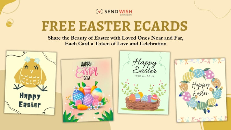 Free Easter Cards: Spreading Smiles OR Send Joy and Laughter