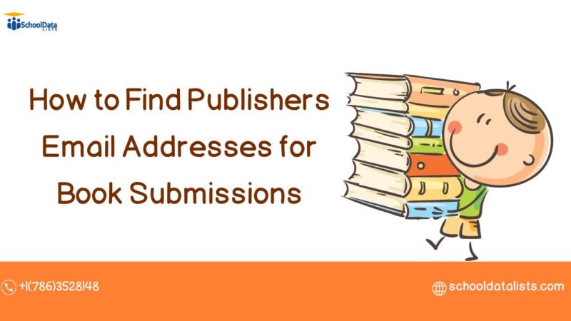 How to Find Publishers Email Addresses for Book Submissions