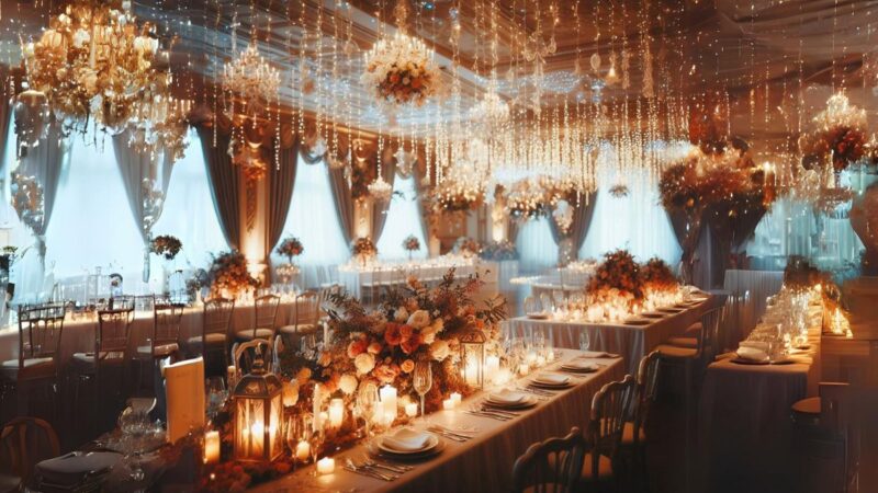 Tips for Perfect Placement of Fairy Lights Decoration in Wedding